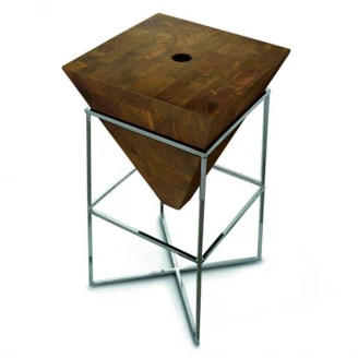 Bathco Piedestal Kvadratisk Tre för Servant Pedraza 45x45x78 cm
