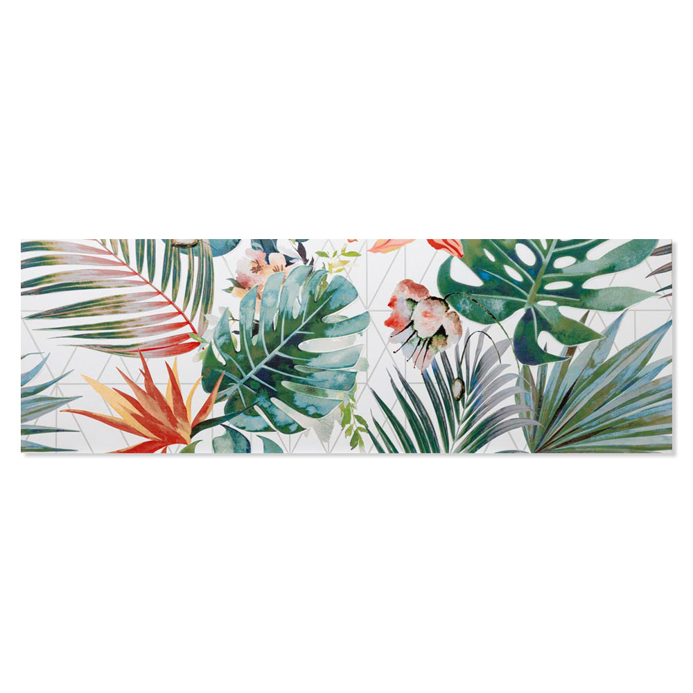 Dekor Veggflis Prisma Garden Matt 67x100 (Sett med 2 deler - 33.3 x 100 cm) cm
