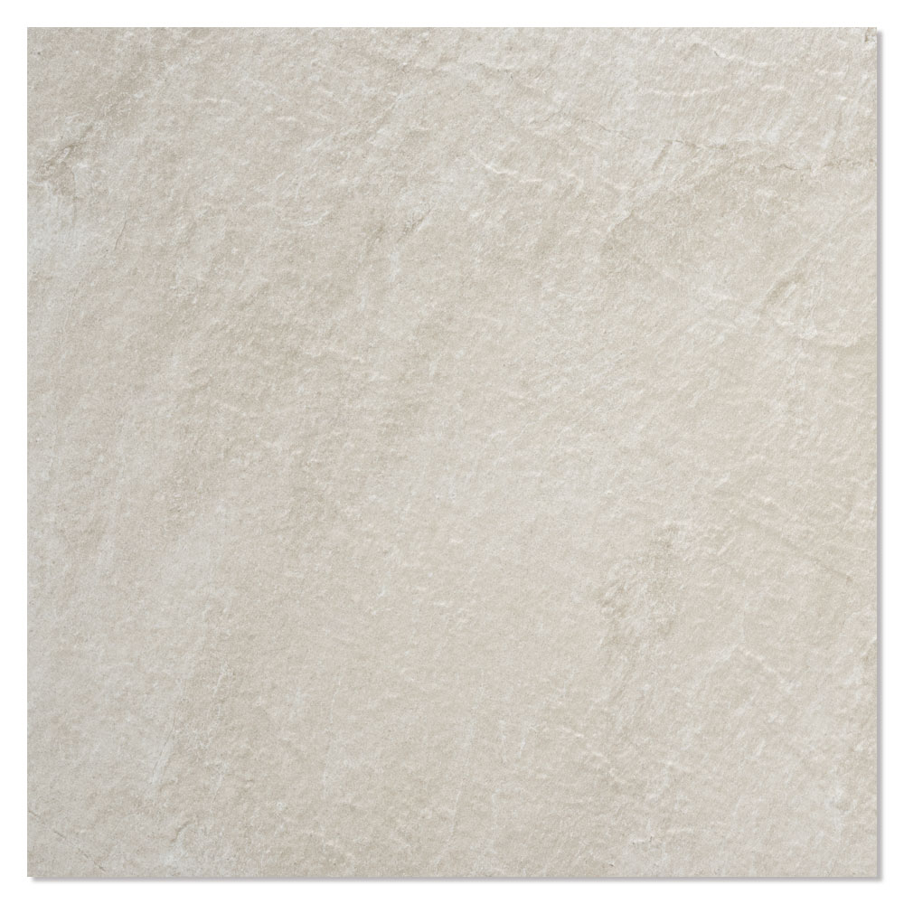 Utendørsflis Slate Rock Beige Matt 60x60 cm Tykkelse 20 mm