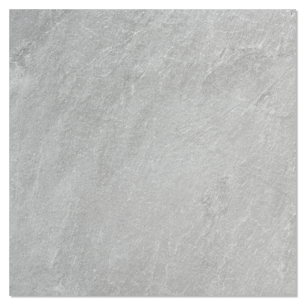 Utendørsflis Slate Rock Grå Matt 60x60 cm Tykkelse 20 mm