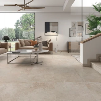 Gulvflis <strong>Stoneland</strong>  Beige Matt 60x120 cm