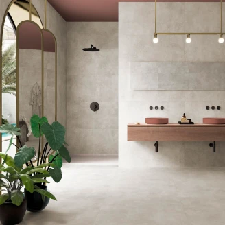 Gulvflis Earthstone Beige Matt 90x90 cm