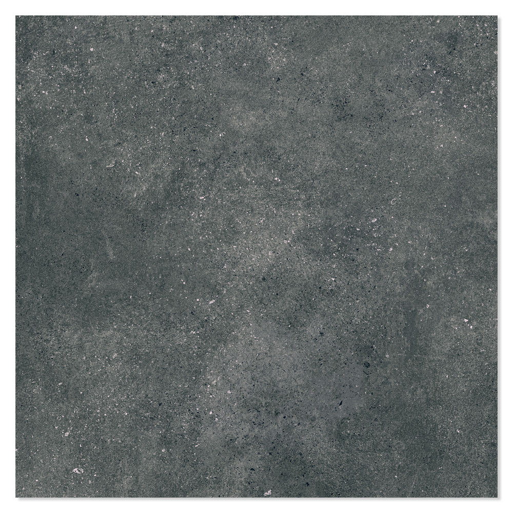 Gulvflis Earthstone Mørk Grå Matt 90x90 cm