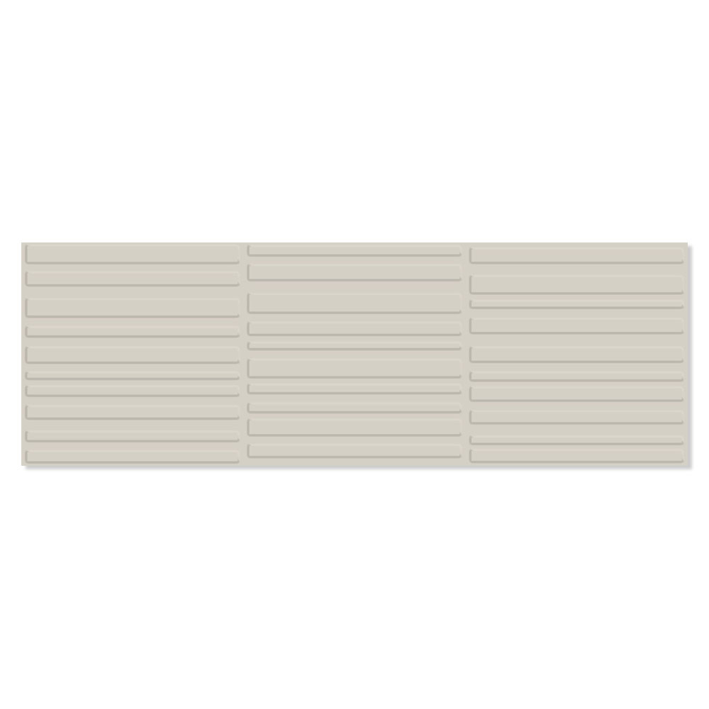 Veggflis Terra Beige Matt Relieff 30x90 cm