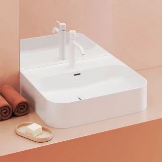 Ravak Väggmonterad Servant <strong>Ceramic Slim</strong>  Rektangulär Hvit Blank 55 cm