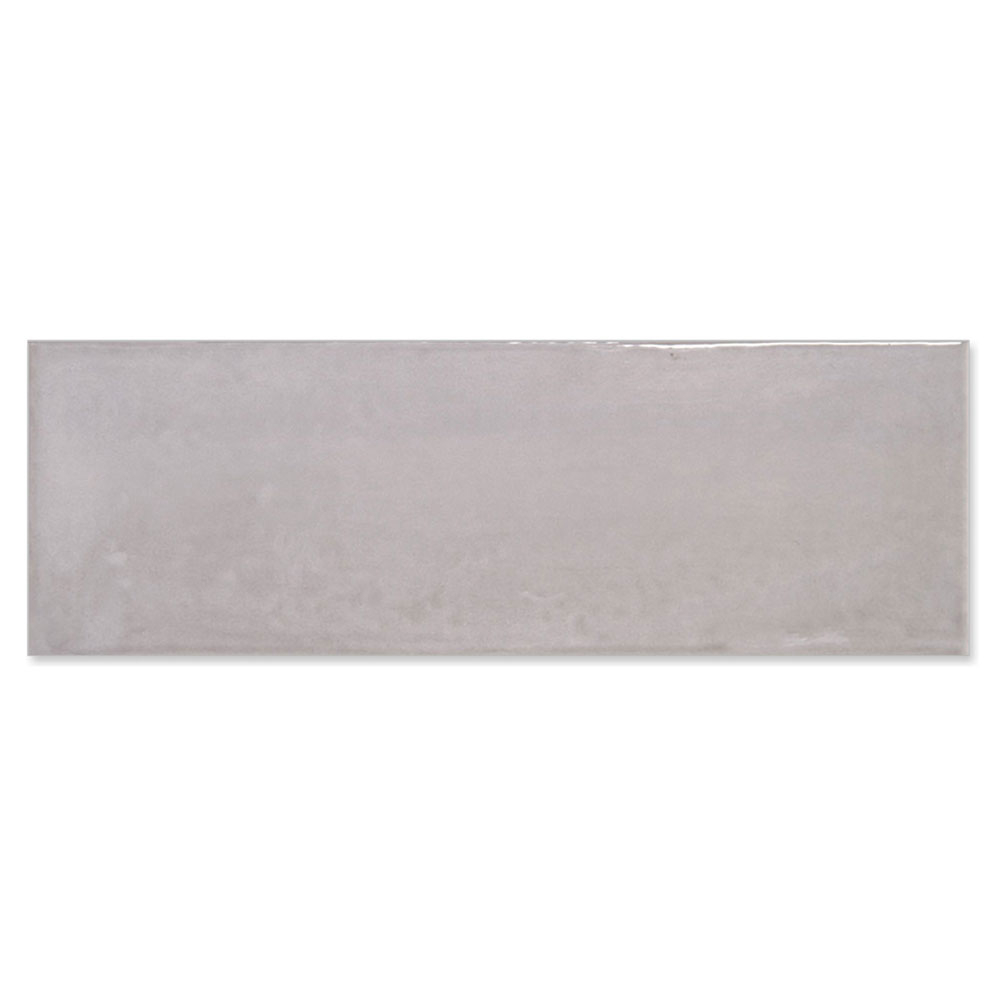 Veggflis Rustico Grå mörk Blank 10x30 cm