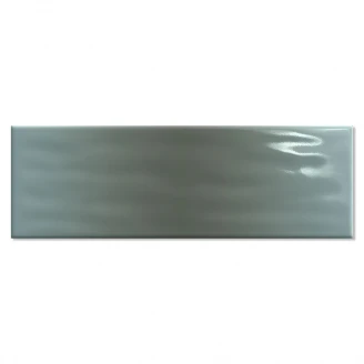 Veggflis <strong>Matrix</strong>  Blå Blank 10x30 cm
