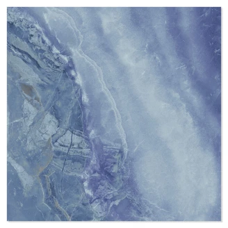 Veggflis <strong>Crystal Cove</strong>  Blå Blank 15x15 cm