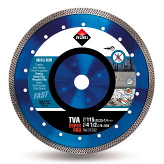 Diamantblad For Harde Materialer TVA-115 SUPERPRO TURBO VIPER