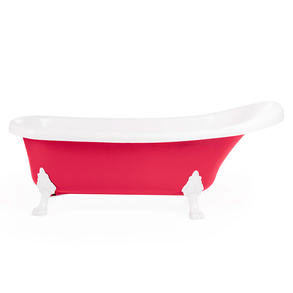 Badekar Merlin Rød Blank 170x70 cm