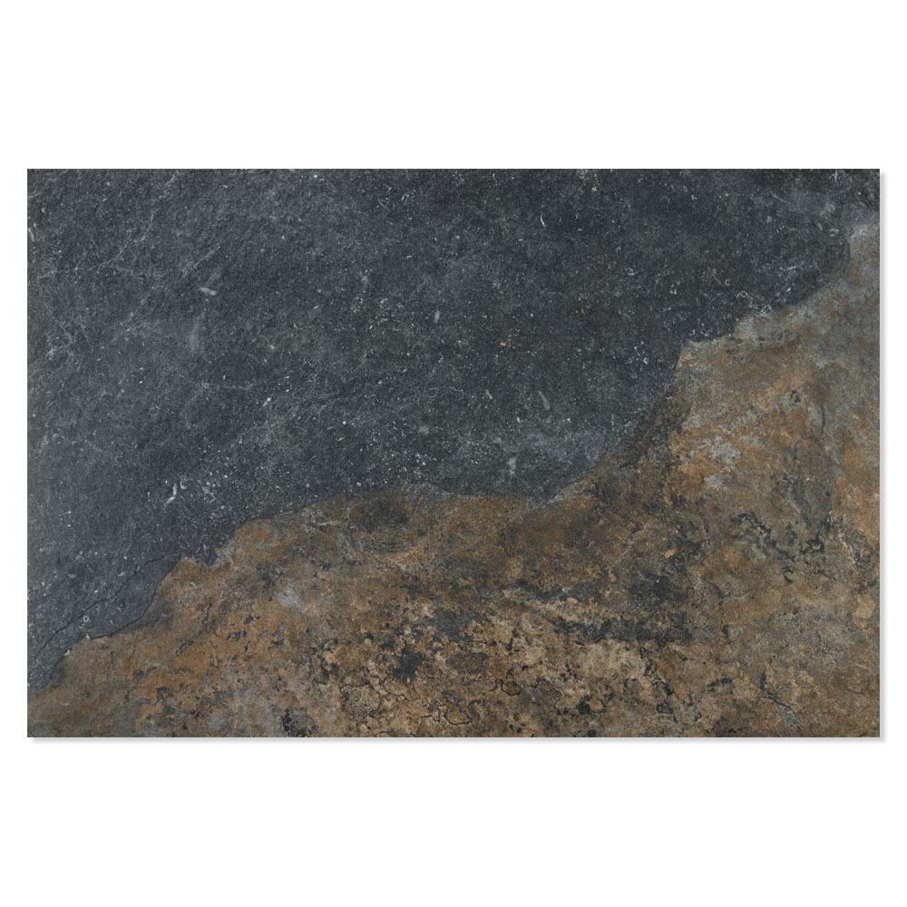 Utendørsflis Galaxia Mørk Grå Matt 60x90 cm Tykkelse 20 mm