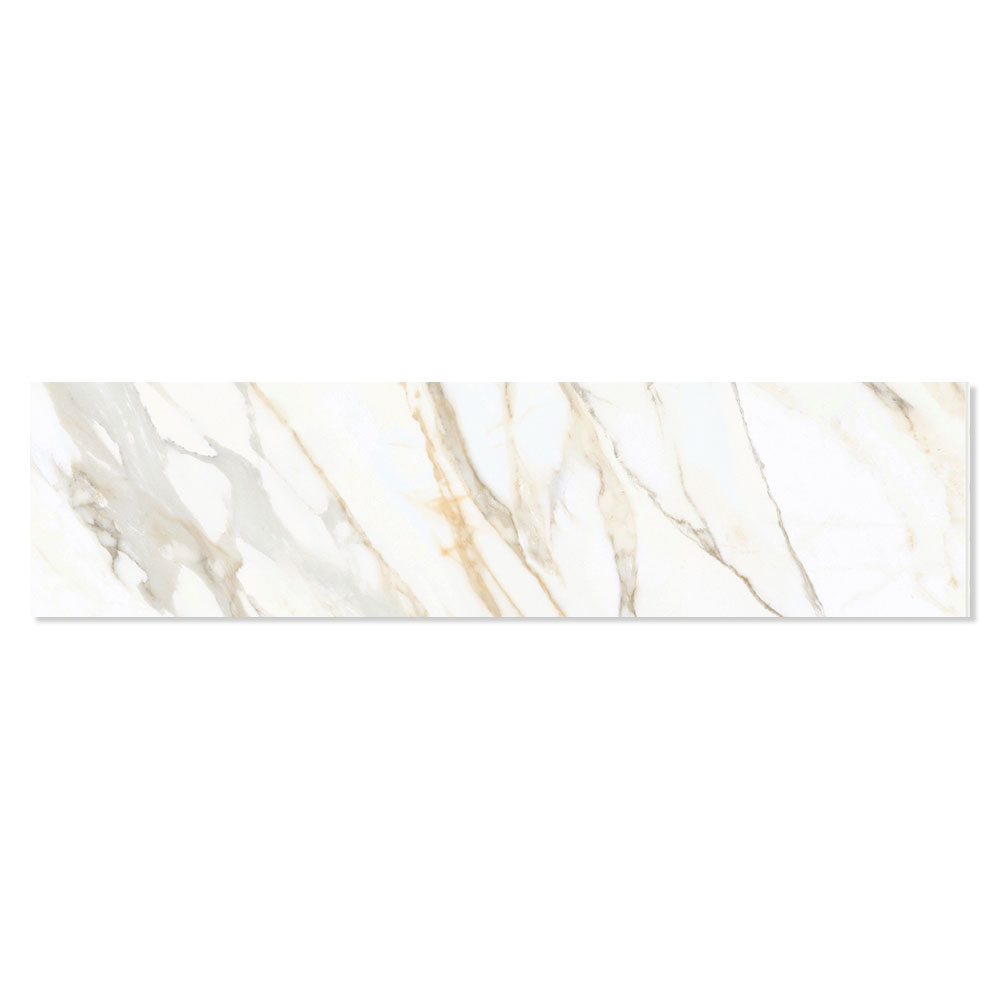 Unicomstarker Marmor Gulvflis Calacatta Gold Matt-Sateng 15x60 cm