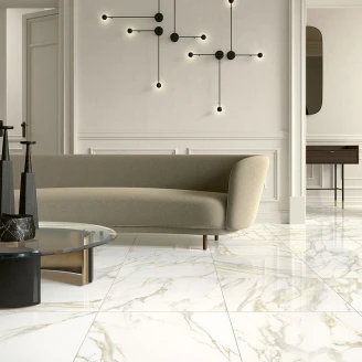 Unicomstarker Marmor Gulvflis Calacatta Gold Polert 60x60 cm