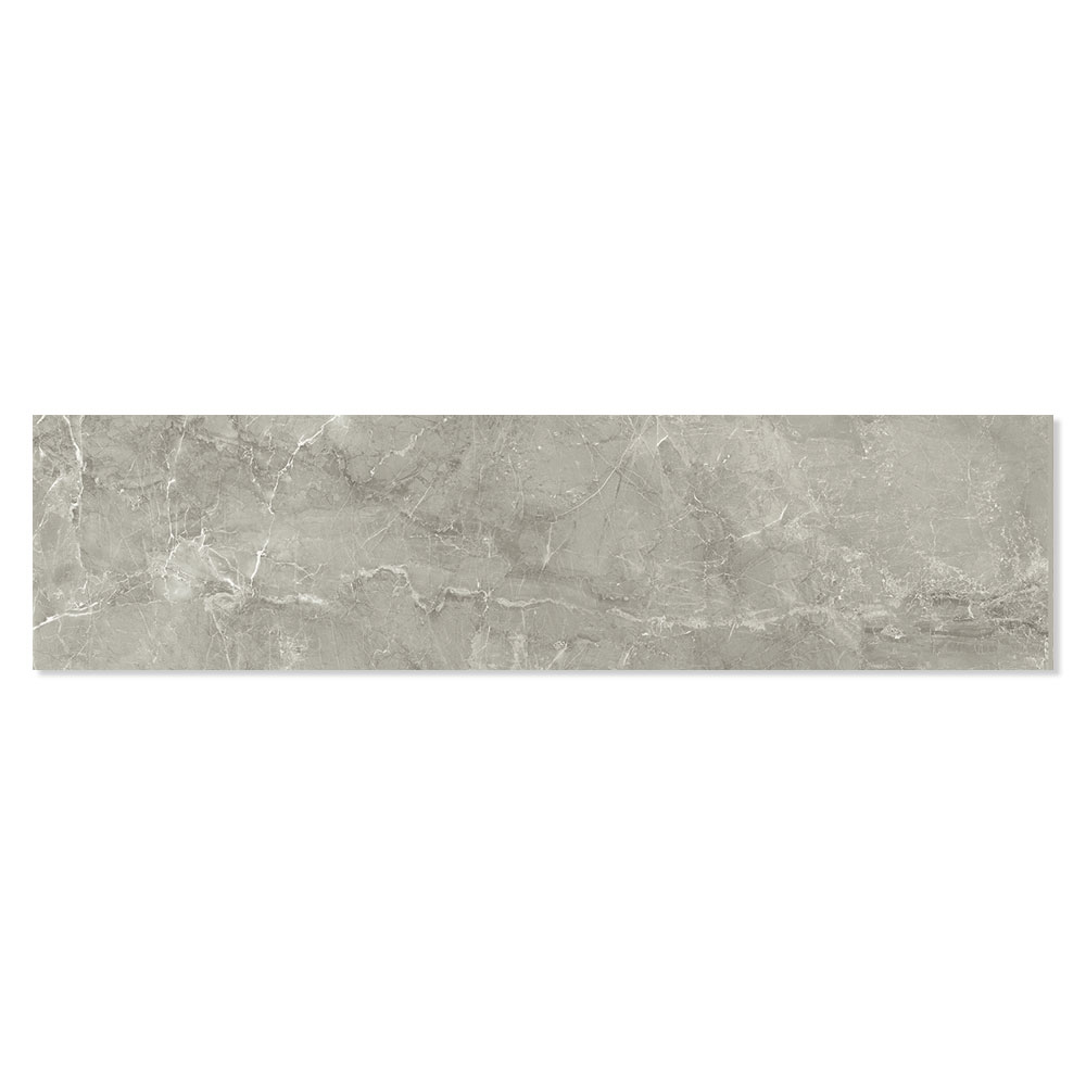Unicomstarker Marmor Gulvflis Grey Marble Matt-Sateng 15x60 cm
