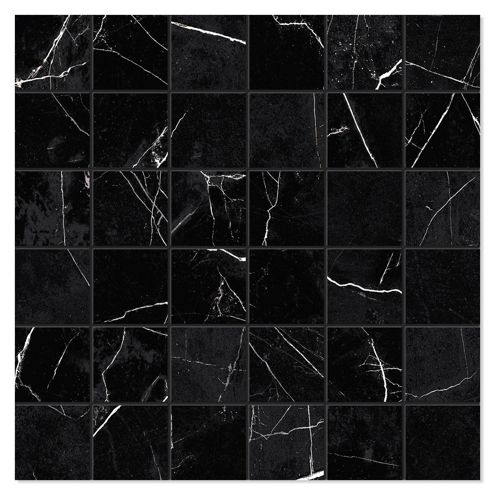 Unicomstarker Marmor Mosaikkflis Marquinia Polert 30x30 (5x5) cm