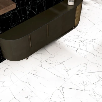Unicomstarker Marmor Gulvflis Reverse Matt-Sateng 60x60 cm
