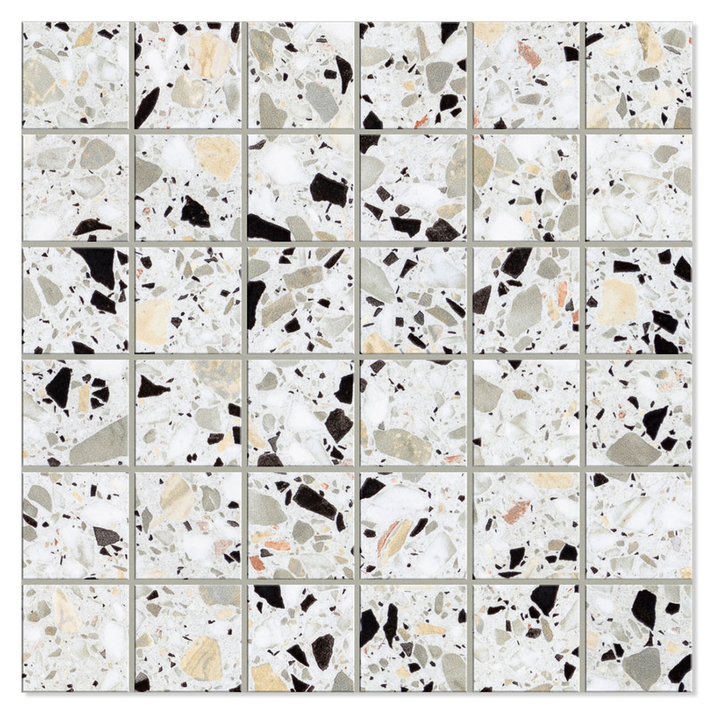 Unicomstarker Marmor Mosaikkflis Murano Matt 30x30 (5x5) cm