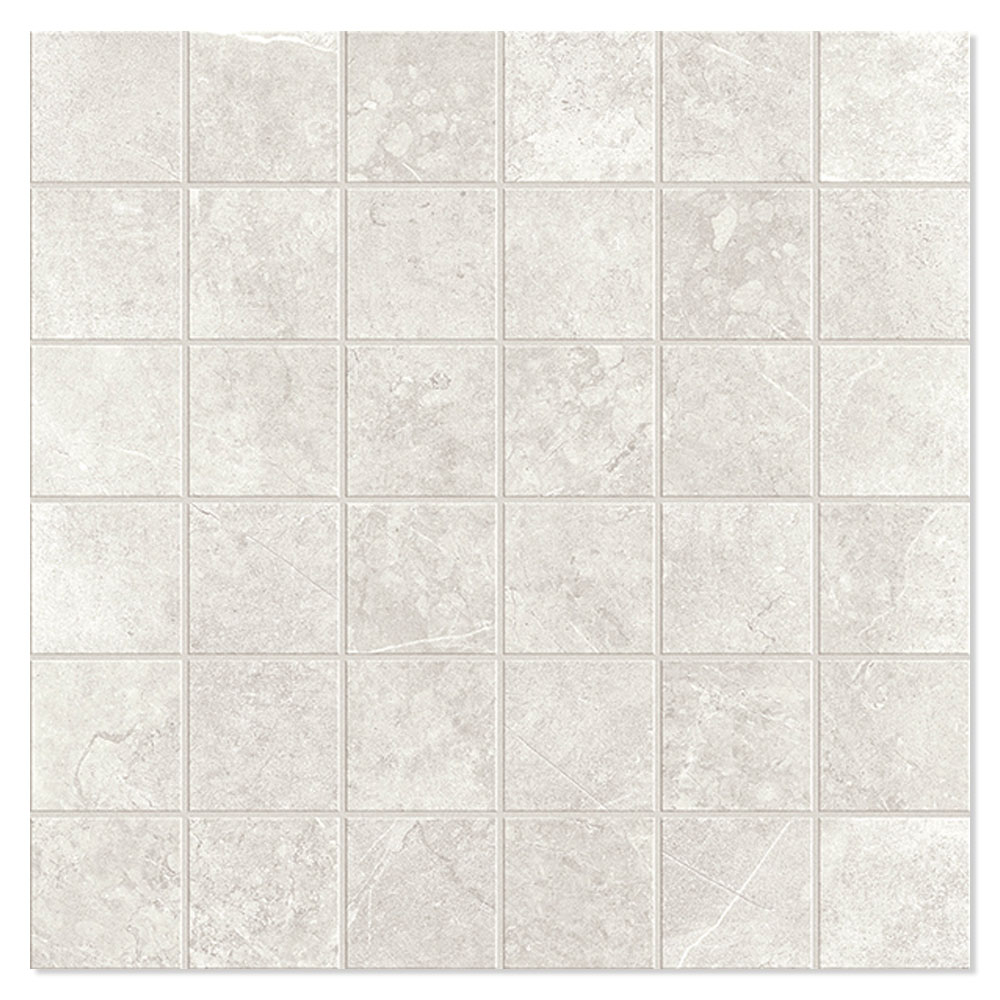 Unicomstarker Marmor Mosaikkflis Ivory Matt 30x30 (5x5) cm