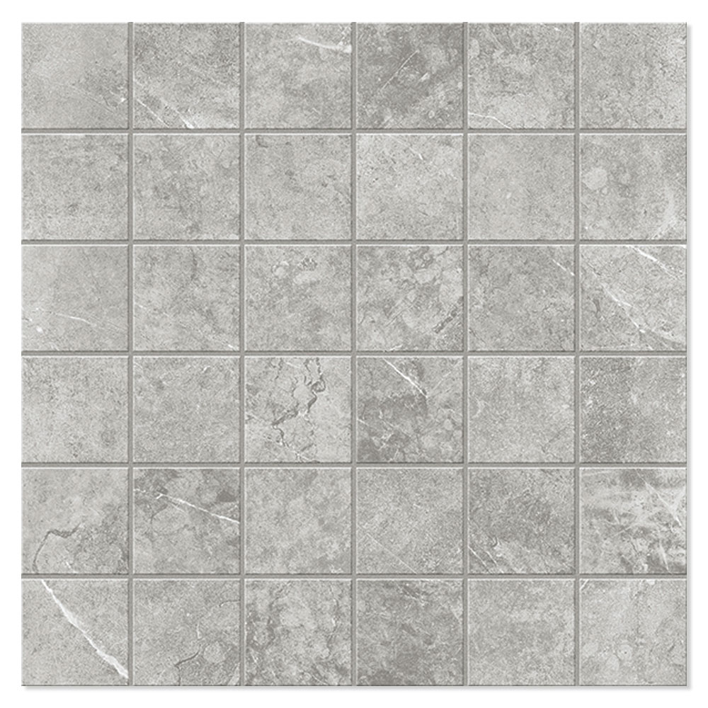Unicomstarker Marmor Mosaikkflis Mist Matt 30x30 (5x5) cm