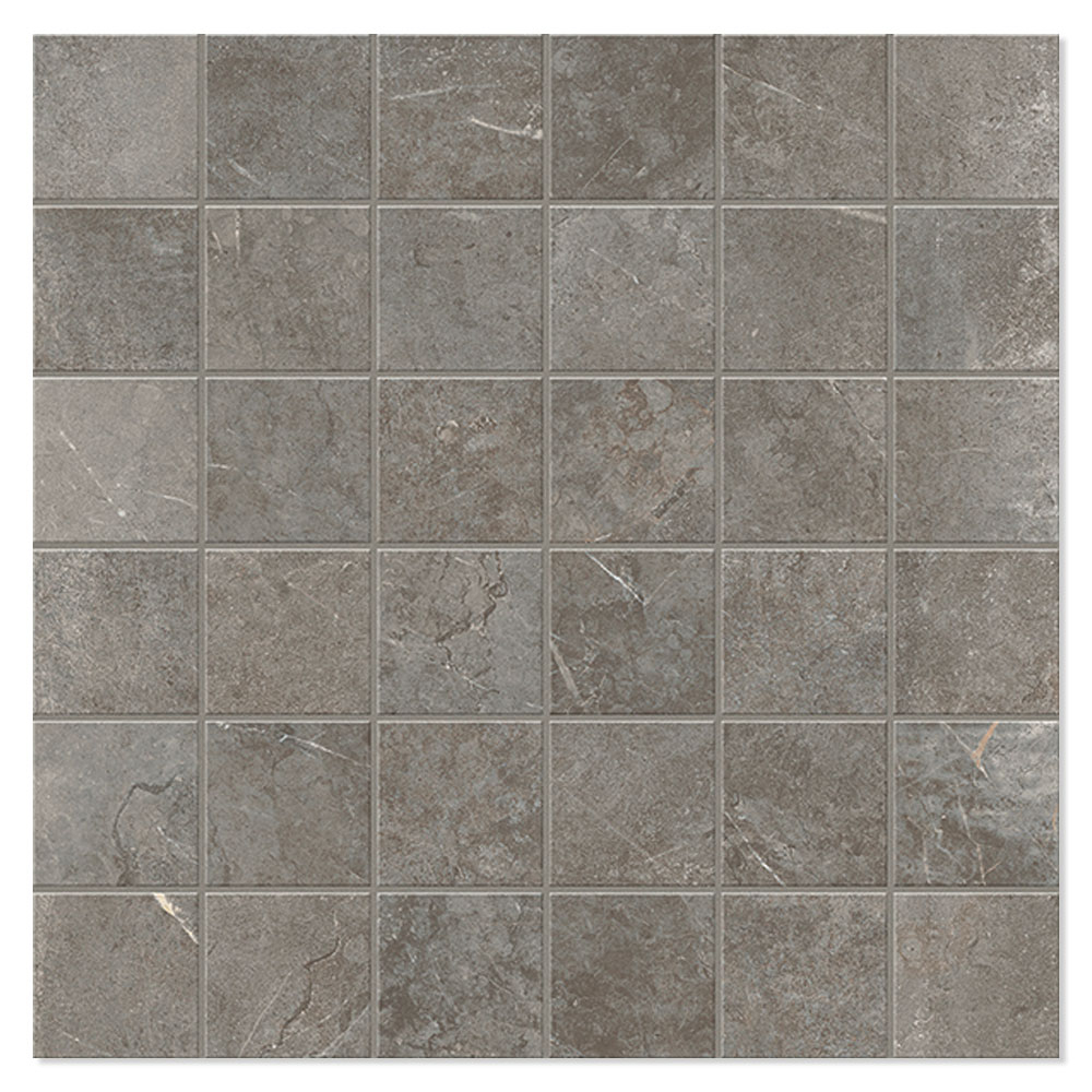 Unicomstarker Marmor Mosaikkflis Natural Matt 30x30 (5x5) cm