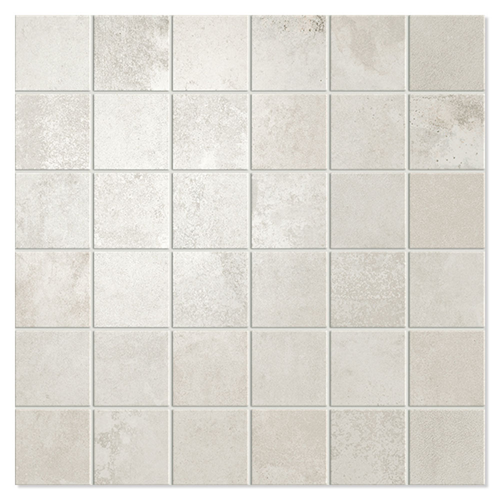 Unicomstarker Marmor Mosaikkflis Titanium Matt 30x30 (5x5) cm