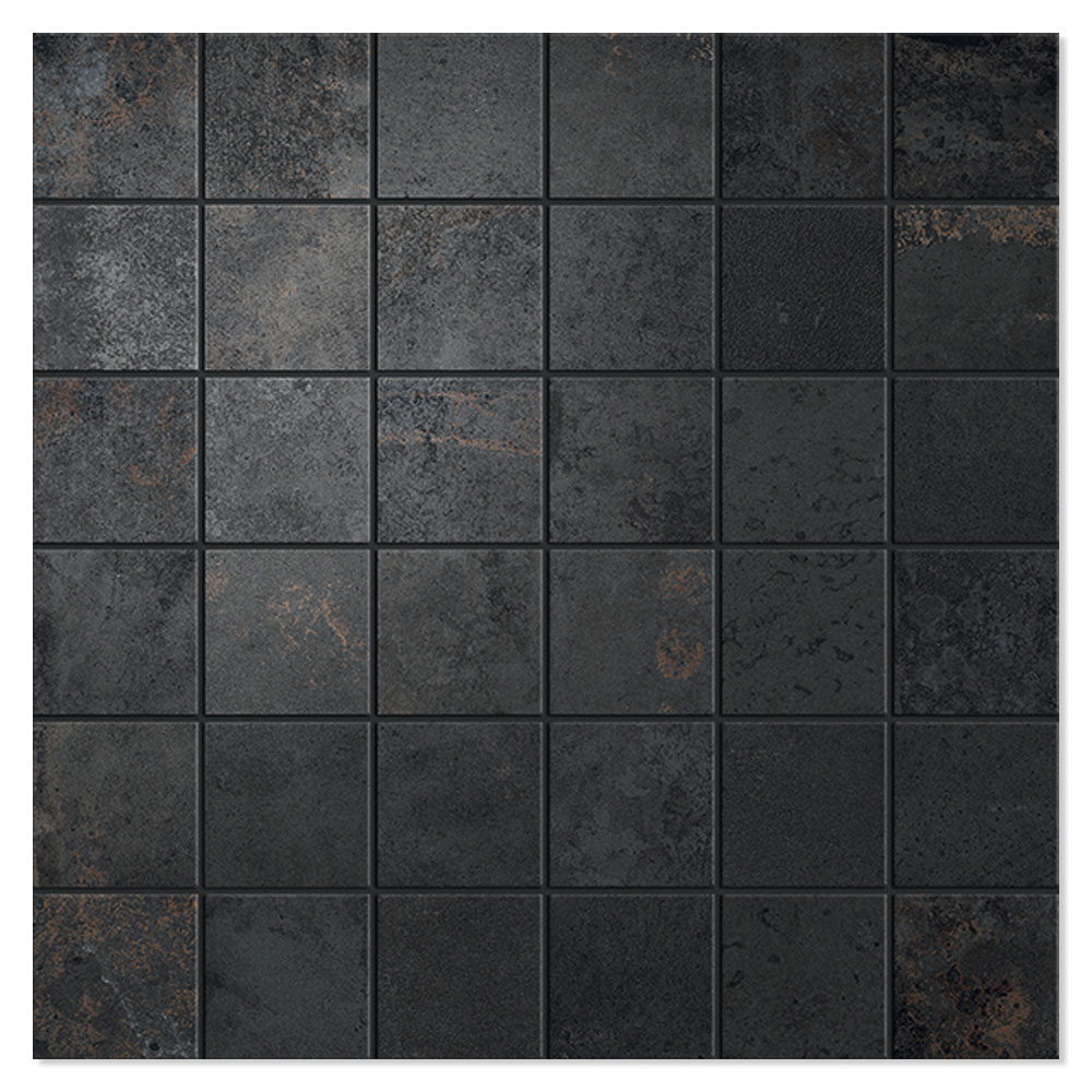 Unicomstarker Marmor Mosaikkflis Iron Matt 30x30 (5x5) cm