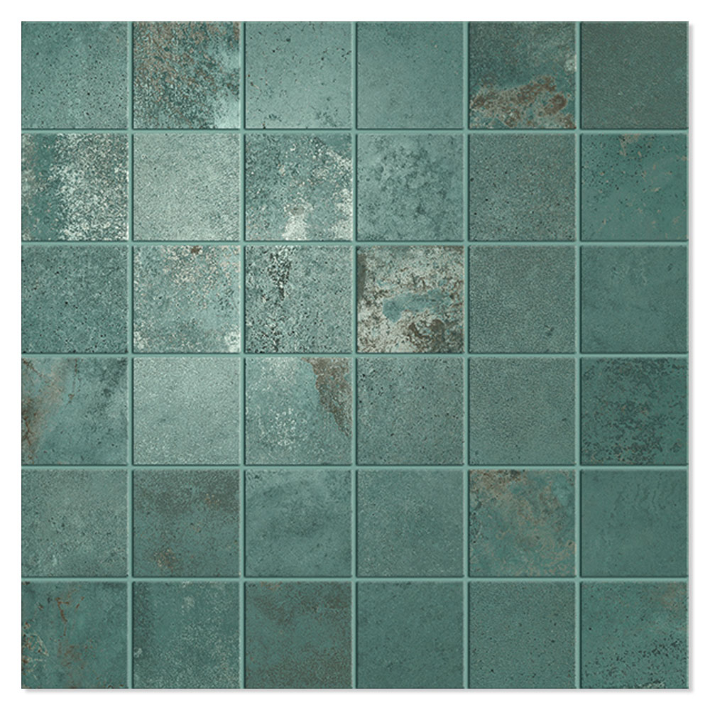 Unicomstarker Marmor Mosaikkflis Emerald Matt 30x30 (5x5) cm