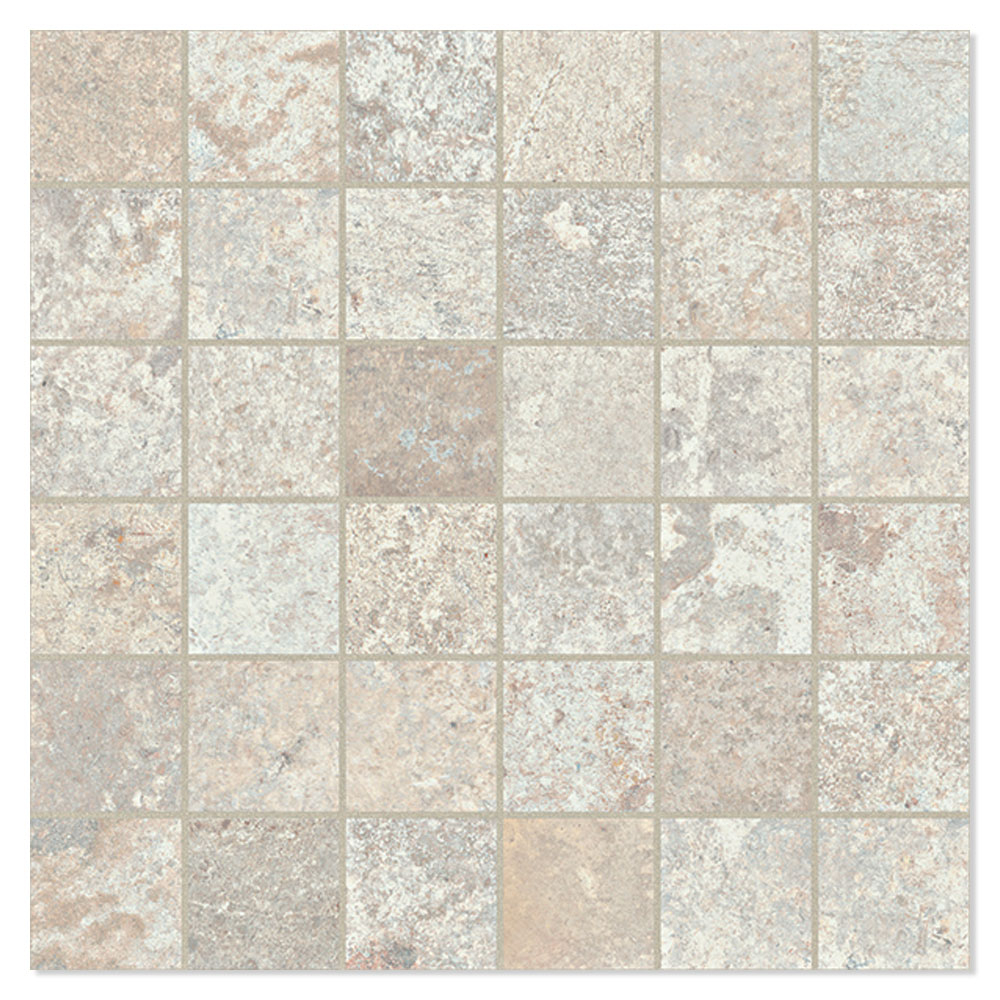 Unicomstarker Marmor Mosaikkflis Flint Matt 30x30 (5x5) cm
