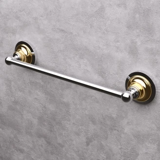 Håndkleholder <strong>Solbacken</strong>  Gull-Krom 30 cm