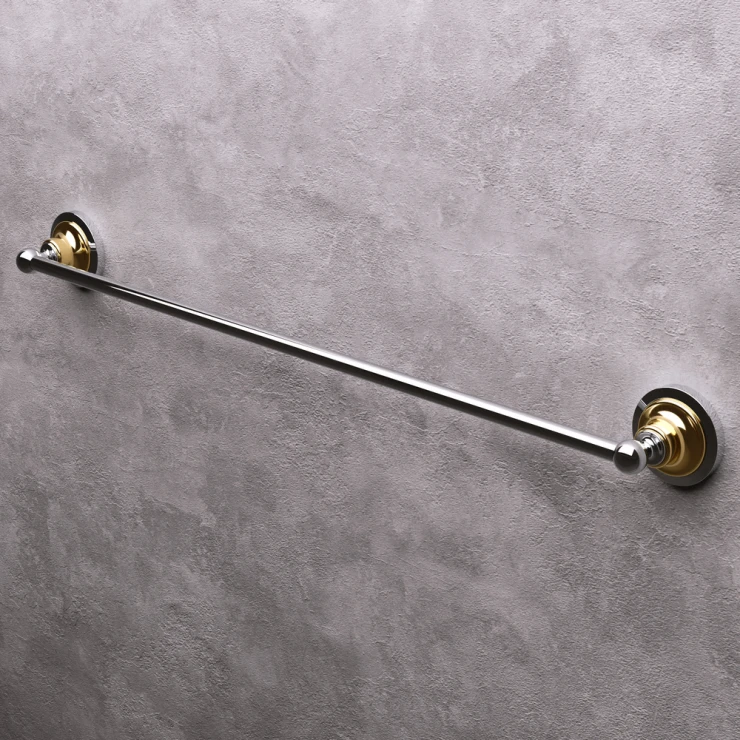 Håndkleholder Solbacken Gull-Krom 60 cm