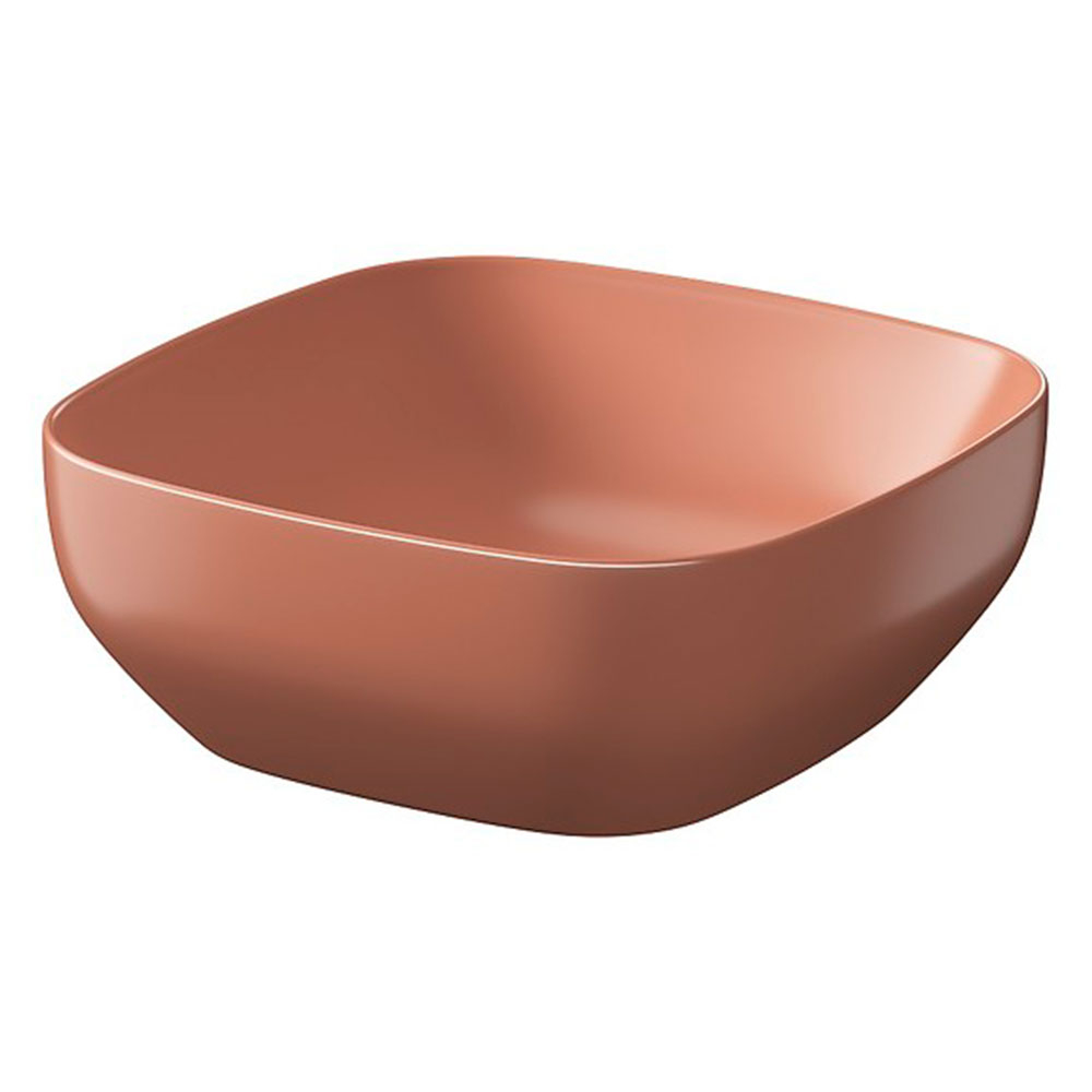 Servant Noto Kvadratisk Tegl rød Matt 38 cm