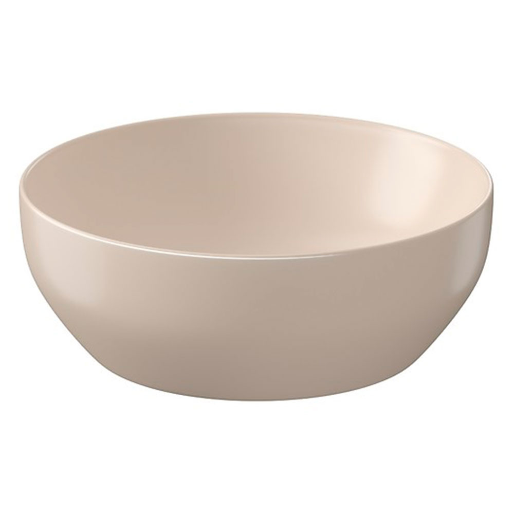 Servant Noto Rund Beige Matt 40 cm