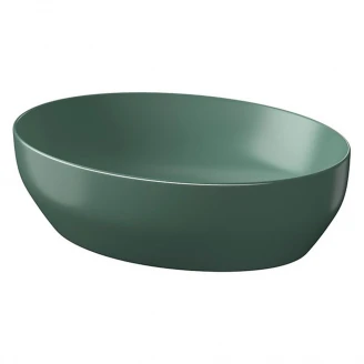 Håndvask <strong>Noto</strong>  Oval Grøn Mat 50 cm