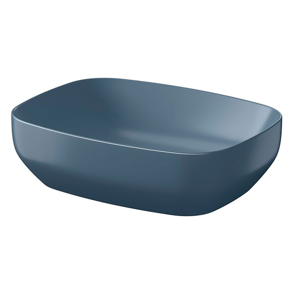 Servant Noto Rektangulær Blå Matt 50 cm