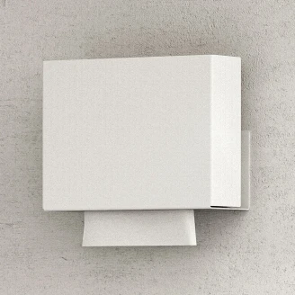 Papirhåndkle-dispenser <strong>Sommardopp</strong>  30 cm Hvit