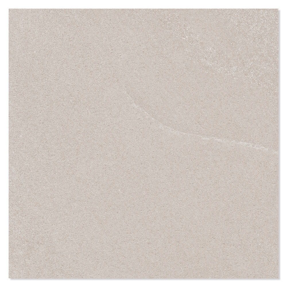 Utendørsflis Burlstone Lys Grå Matt 60x60 cm Tykkelse 20 mm