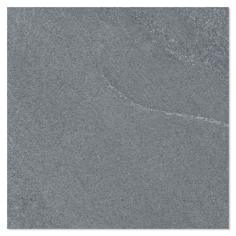 Gulvflis Burlstone Mørk Grå Matt 60x60 cm