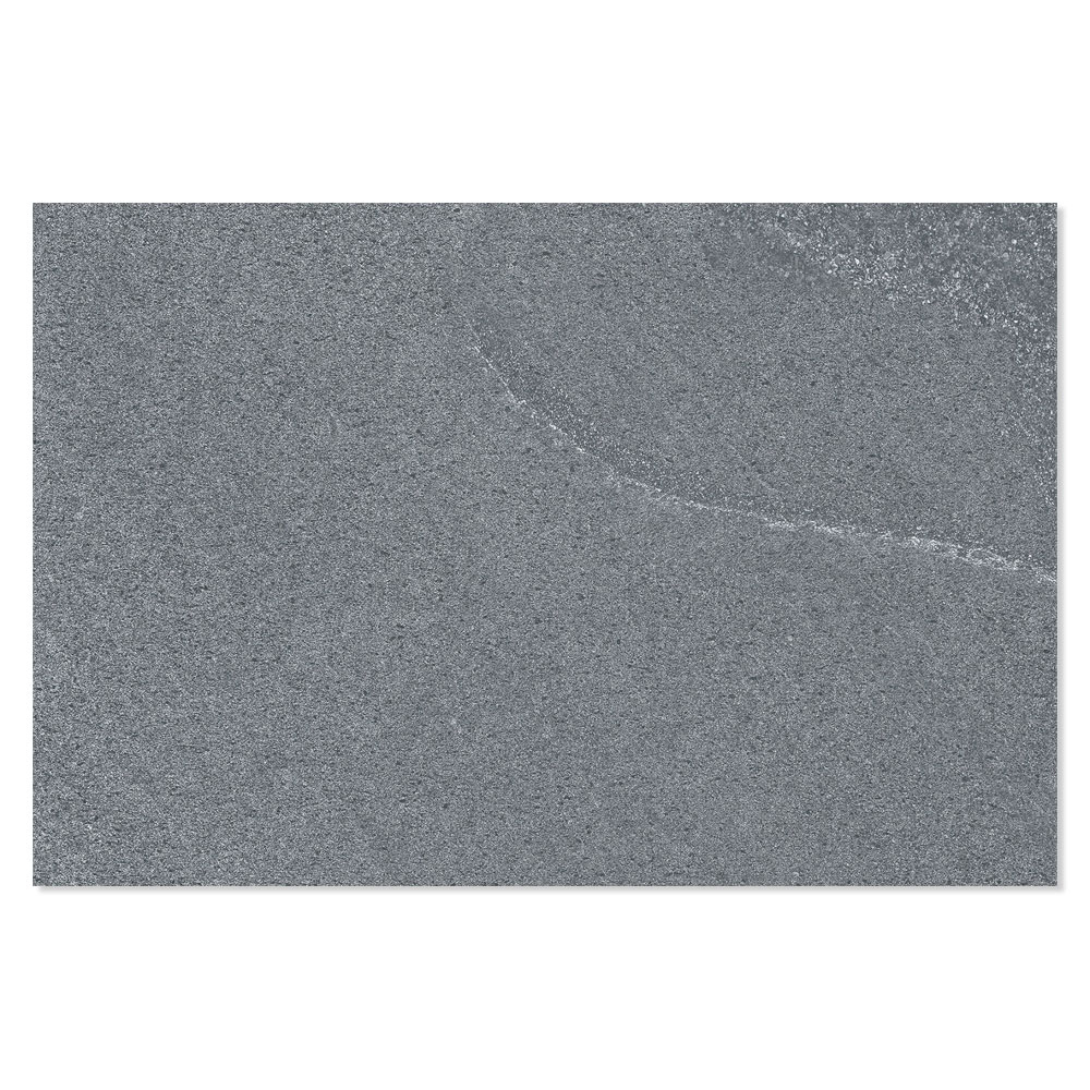 Utendørsflis Burlstone Mørk Grå Matt 60x90 cm Tykkelse 20 mm