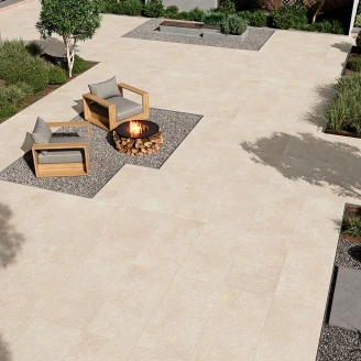 Utendørsflis <strong>Stonehenge</strong>  Beige Matt 60x120 cm Tykkelse 20 mm
