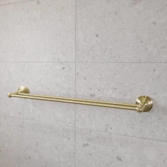 Dobbel Håndkleholder Solbacken Kobber