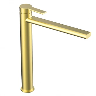 Håndvaskarmatur <strong>Luxor</strong>  Guld Høj