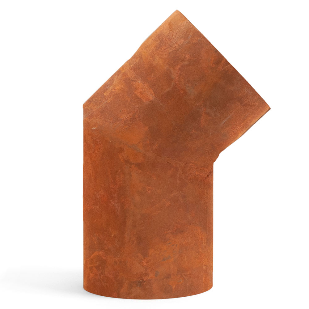 BonFeu Kobling Ovnsrør 45 grader Bronse