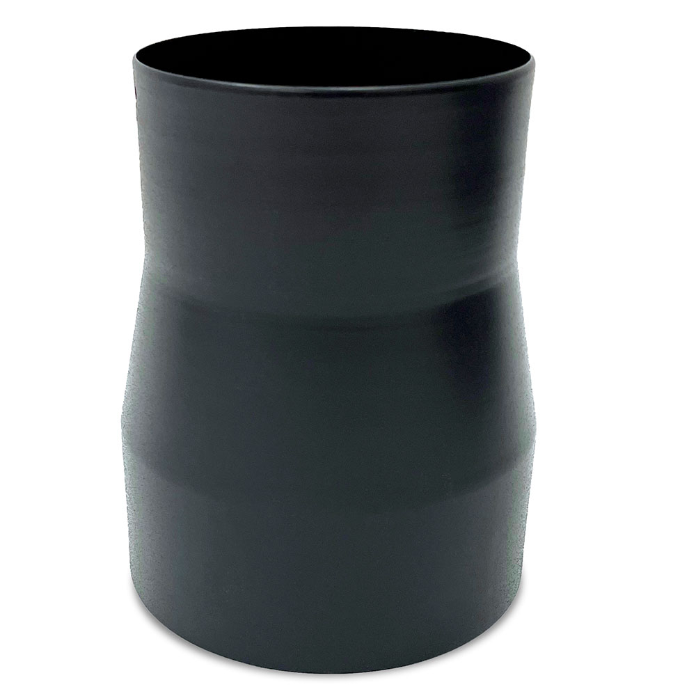BonFeu Kobling Ovnsrør Ø120mm-Ø100mm Sort