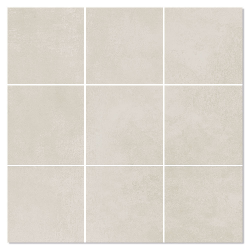 Mosaikkflis Montana Beige Matt 30x30 (10x10) cm