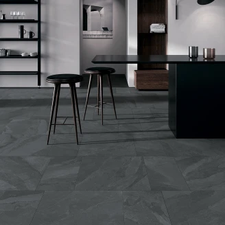 Unicomstarker Gulvflis <strong>Brazilian Slate</strong>  Pencil Grey Matt 60x60 cm