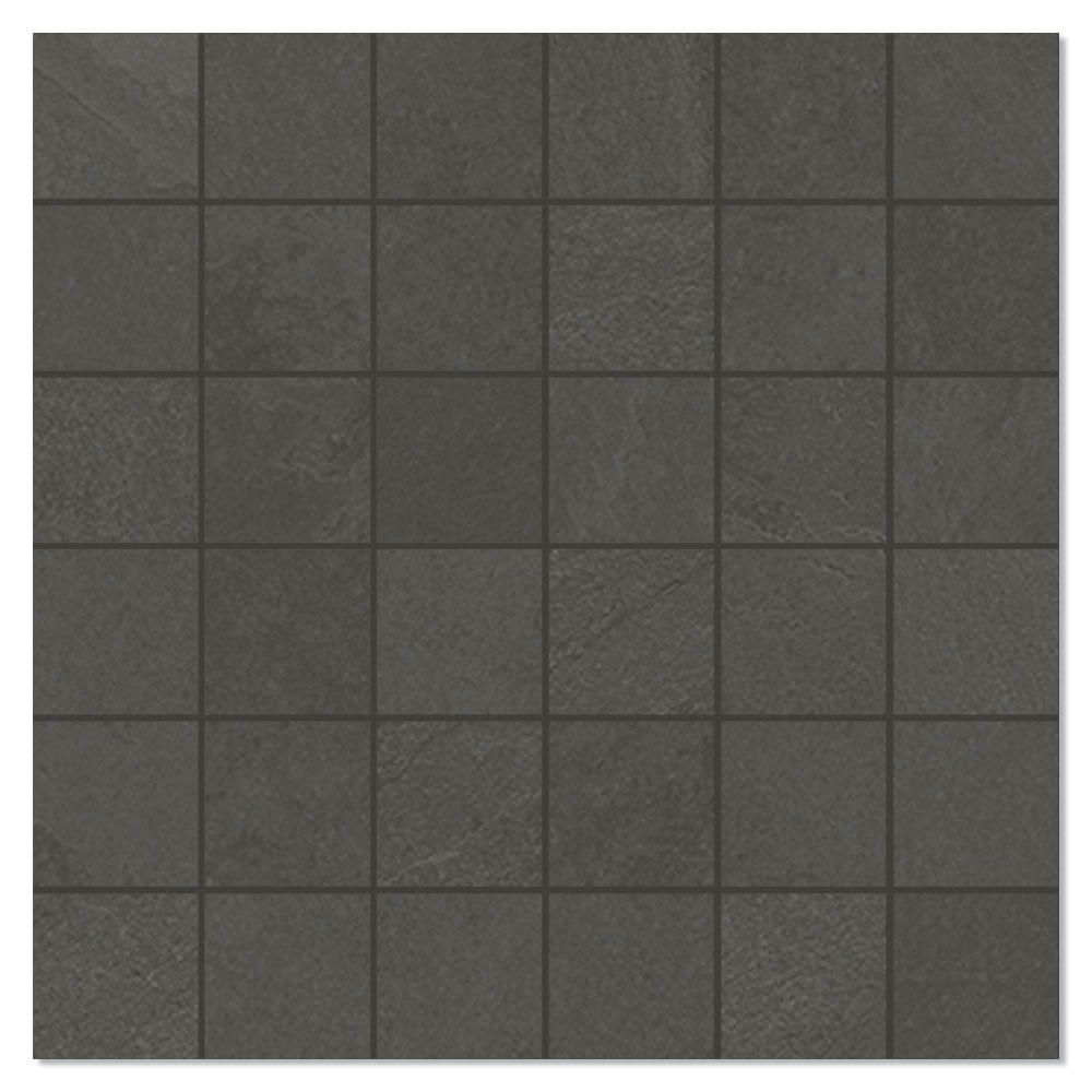 Unicomstarker Marmor Mosaikkflis Pencil Grey Matt 30x30 (5x5) cm