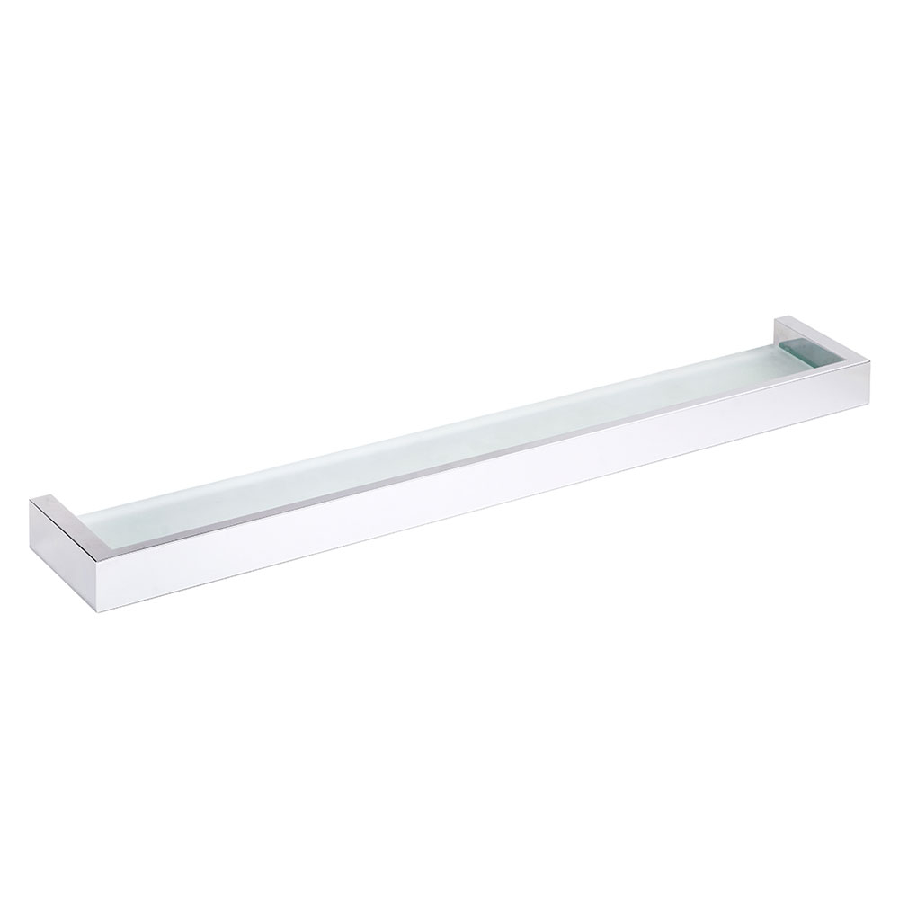 Baderomshylle Svartvita Krom Blank 60 cm