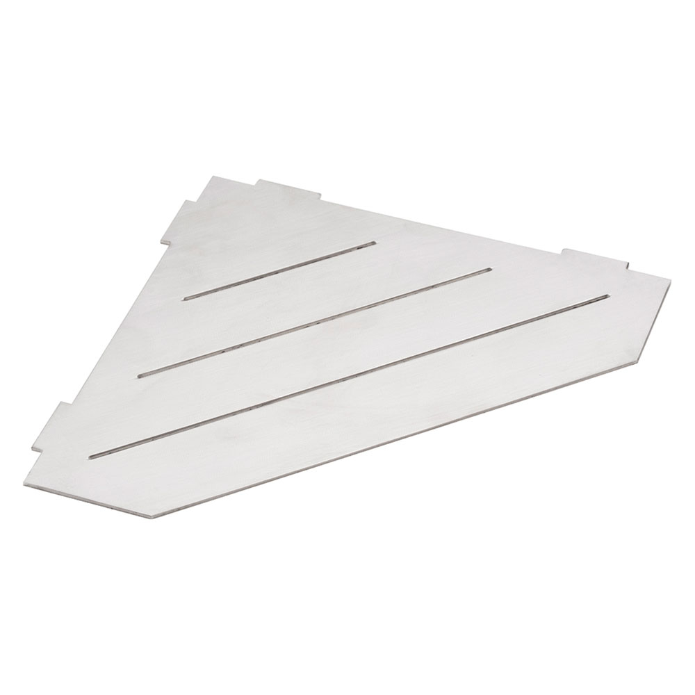 Dusjkurv Hjørne Oregelbundet Line Krom Matt 29.7 cm