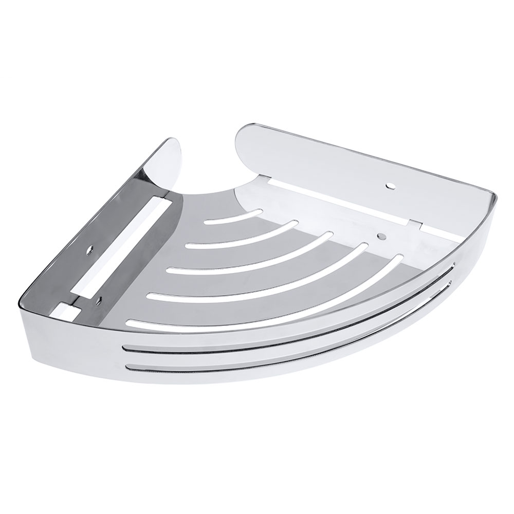 Dusjkurv Line Hjørne Krom Blank 31.1 cm