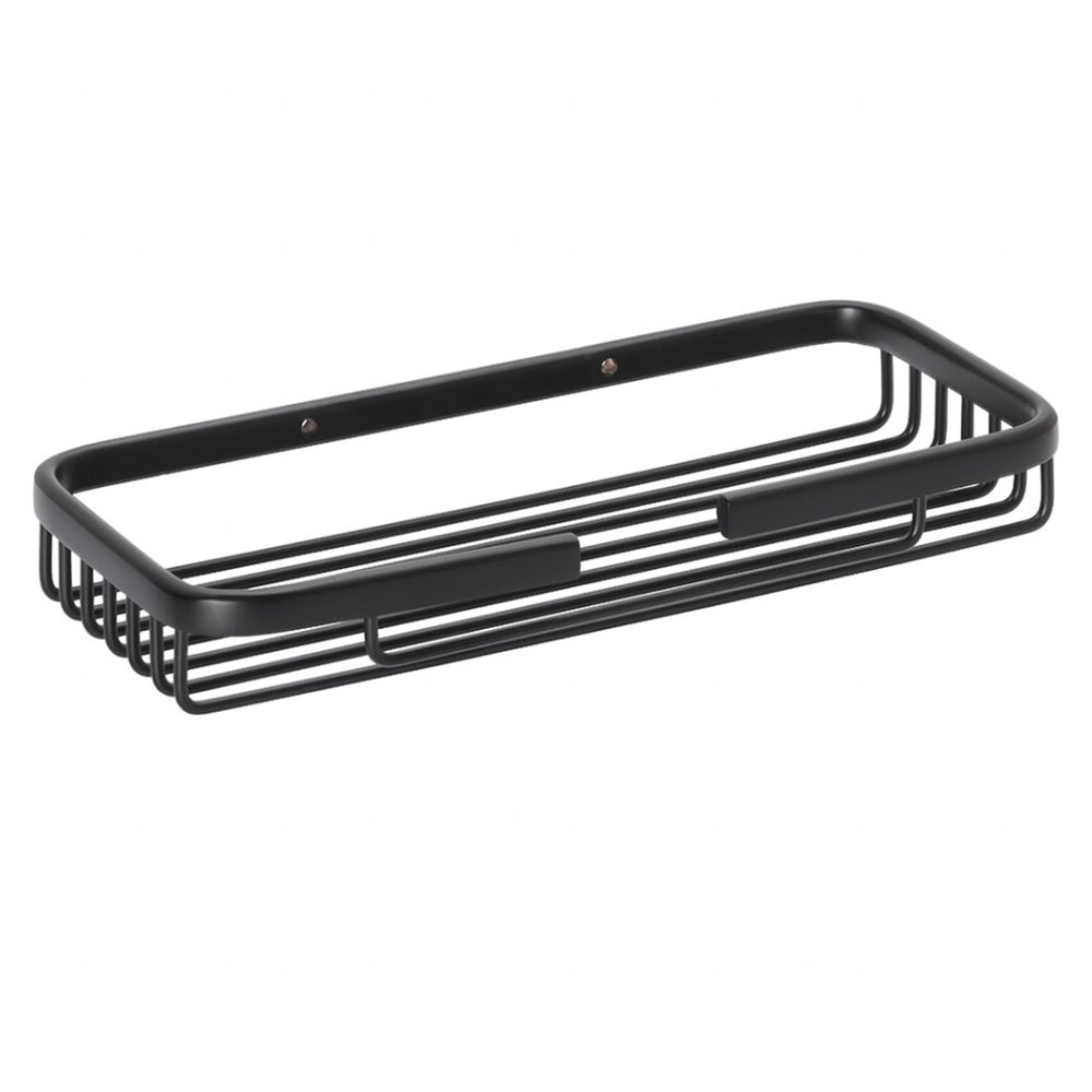 Dusjkurv Line Svart Matt 23 cm